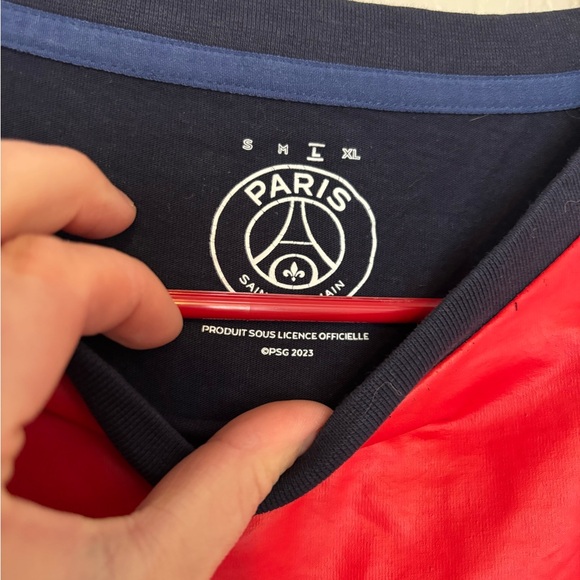 Paris Saint-Germain Women's Long Sleeve Tee - Red and Black - Picture 3 of 11